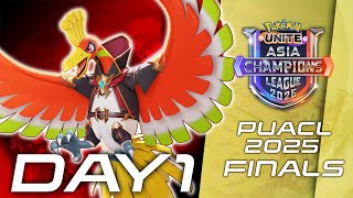 【PUACL2025】FINALS Day1 グループステージ | Pokémon UNITE Asia Champions League 2025 | ポケモンユナイト