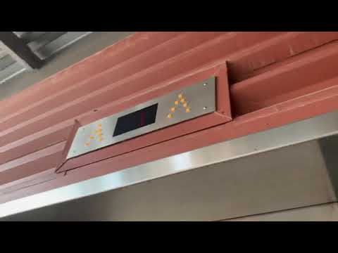 Epco Survivor Plus Hydraulic Elevator/Lift @ 6th St Garage UA Tucson AZ (no voiceover)
