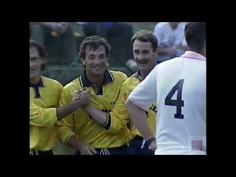 1992 F1 Italian GP - Camel All Star (F1 driver's) vs F1 photographers football match