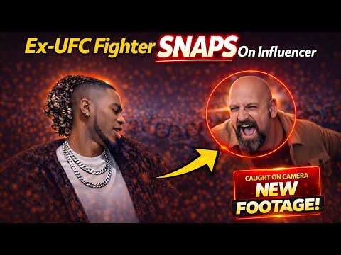 Ex-UFC Fighter ATTACKS Influencer (New Angle Footage)