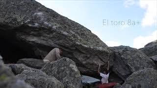 Video thumbnail of El Toro, 8a+. Gottardo