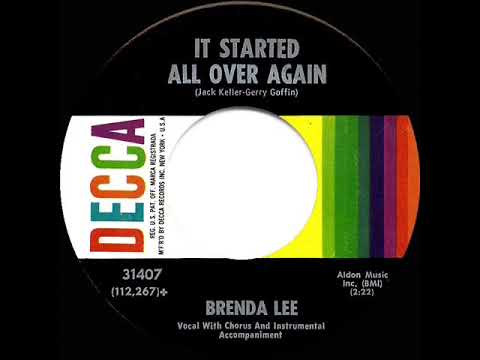 1962 HITS ARCHIVE: It Started All Over Again - Brenda Lee