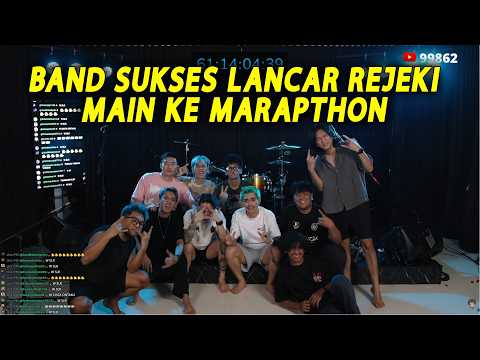 BAND SUKSES LANCAR REJEKI MAIN KEMARAPTHON, AAA CLAN MOSHING #marapthon #aaaclan #yb