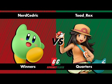Mega Gourmet Clash #13 - NerdCedric (Kirby) vs Toad_Rex (PT) - Ultimate Singles - Winners Quarters