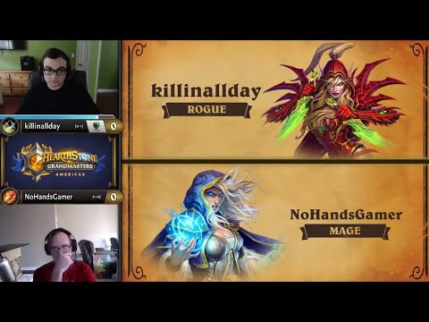 killinallday vs NoHandsGamer - Division A - Hearthstone Grandmasters Americas 2020 Season 2 - Week 4