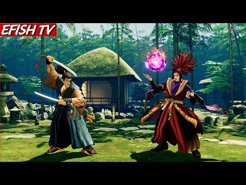 Yagyu Jubei vs Amakusa (Hardest AI) - Samurai Shodown