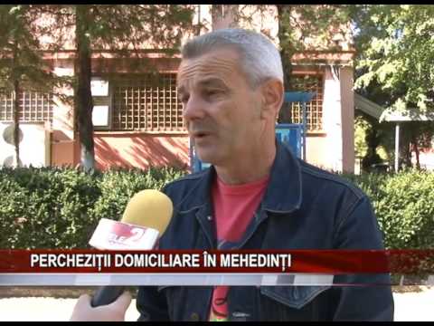 Perchezitii domiciliare in Mehedinti