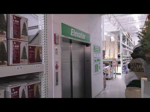 ThyssenKrupp Hydraulic Elevator at Menards in Hammond, IN