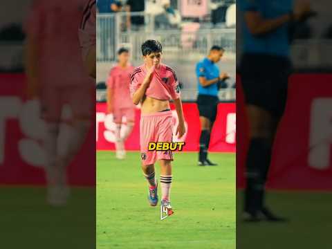 Thiago Messi made his debut with Inter Miami 👏🔥