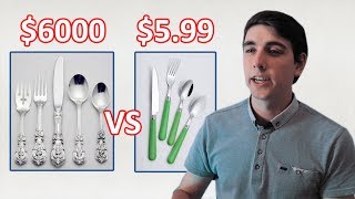 Cutlery Expert Breaks Down Cheap and Expensive Silverware