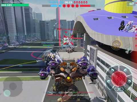 Scavenger Heimdall vs Kraken Indra - War Robots