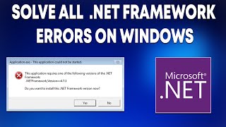 How to Install .Net Framework and Avoid Any Installation Errors on Windows 7, 8, and 10 in 2022
