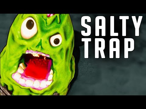 Literally Tricking Salty Kids in to my TRAP BASE 200IQ | Rust