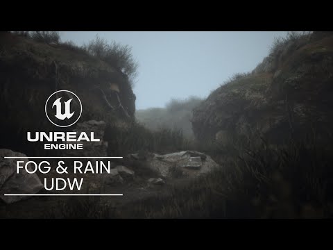How I Use Ultra Dynamic Sky for Cinematic Rain & Fog in Unreal Engine 5.5