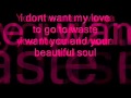 Jesse mcartney Beautiful soul Lyrics 