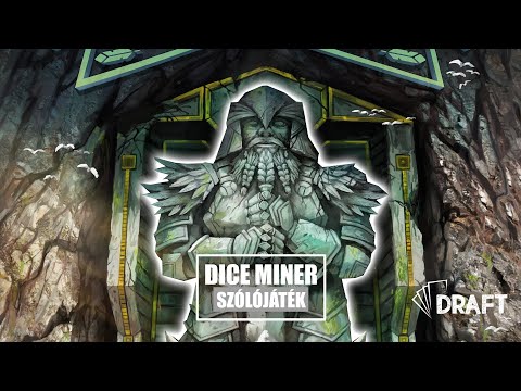 Nehéz a kockabányászok élete | Dice Miner szólójáték - :: DRAFT :: Társasjáték vlog