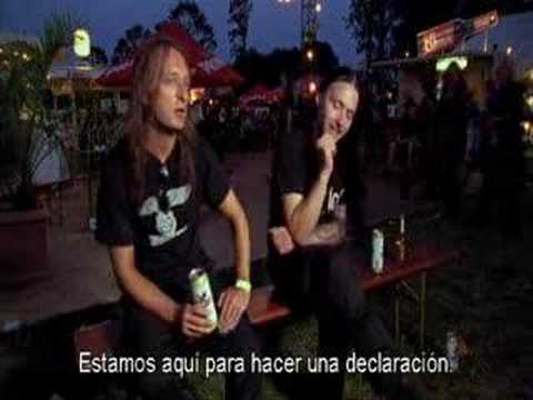 entrevista a mayhem ( necrobutcher ebrio ) / mayhem interview ( necrobutcher drunk )