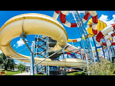 White Body Slide at Aquacinema Water Park