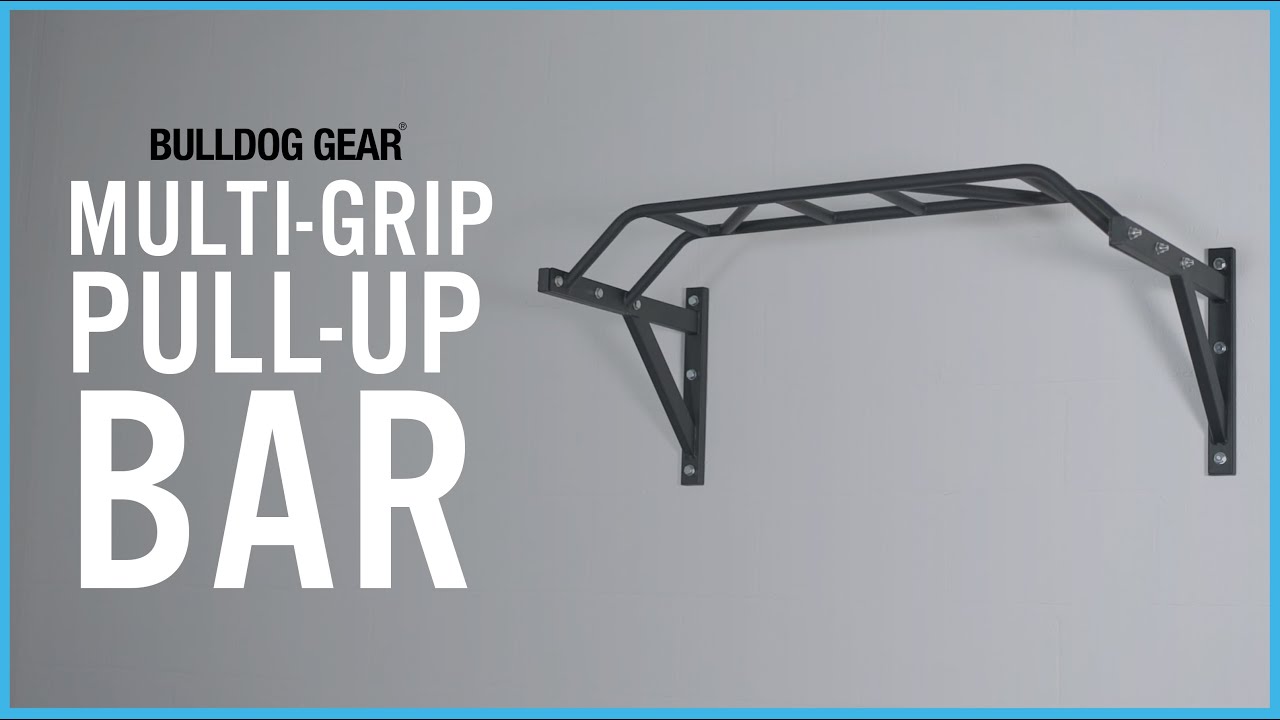 Watch video Bulldog Gear | P60 Multi-Grip Pull-Up Bar Now Bulldog Gear | P60 Multi-Grip Pull-Up Bar
