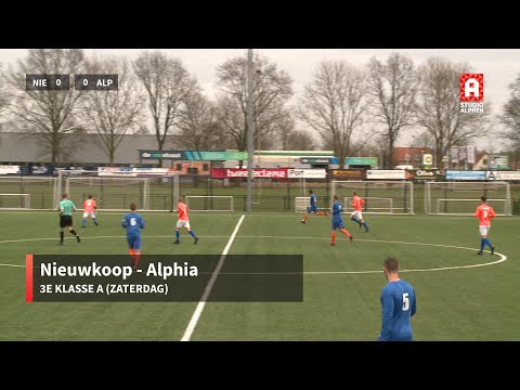 Samenvatting Nieuwkoop - Alphia (zaterdag 15 februari)