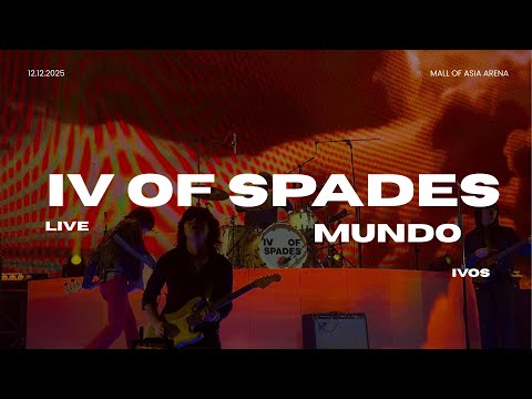  IV OF SPADES - MUNDO LIVE @ MOA ARENA 12.12.2025