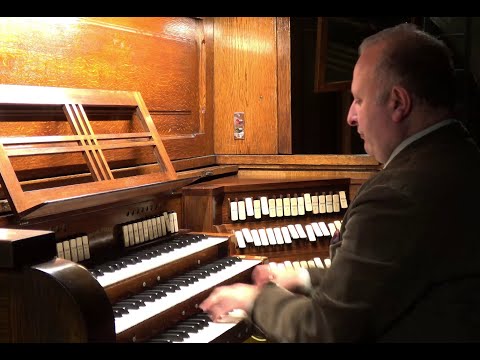 Suite improvisée pour Auteuil (7 versets) - Frédéric Blanc à l'orgue de Notre Dame d'Auteuil Paris