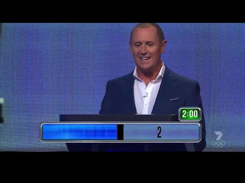 The Chase Australia Incredibly Knowledgeable Contestant $60,000 Up For Grabs ￼￼