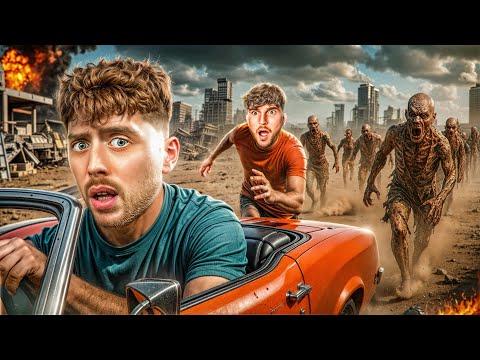 I Survived A Zombie Apocalypse Roadtrip.. (FULL MOVIE)