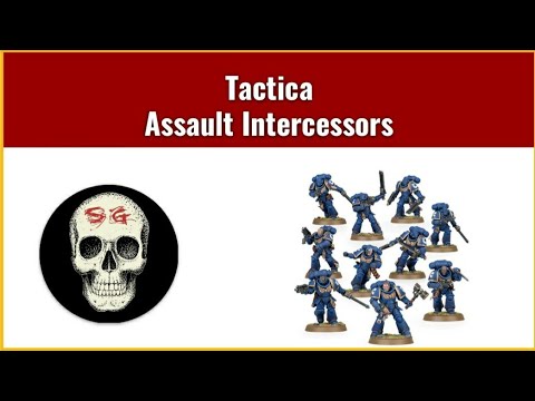 Space Marines Assault Intercessors unit analysis, review and Tactics