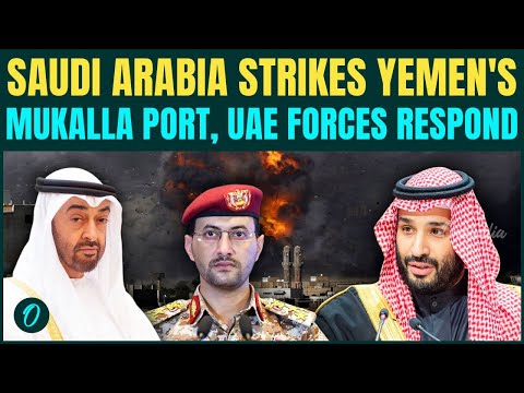 Saudi Arabia vs UAE War Erupts: Saudi Air Force BOMBS Yemen’s Mukalla Port | STC Forces Vow Revenge