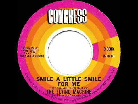 1969 HITS ARCHIVE: Smile A Little Smile For Me - Flying Machine (mono 45)