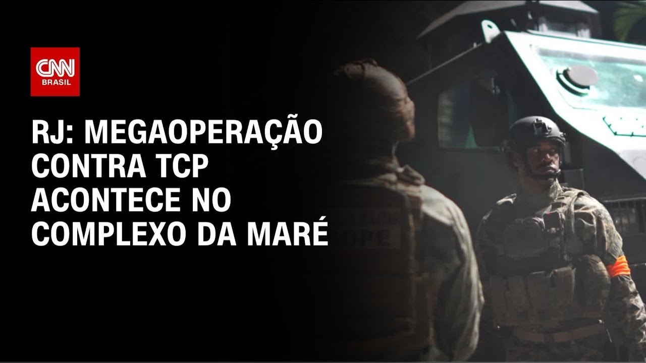 Polícia Civil do RJ faz megaoperação contra o TCP no Complexo da Maré | CNN NOVO DIA