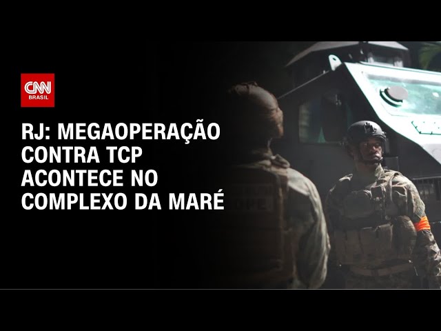 Polícia Civil do RJ faz megaoperação contra o TCP no Complexo da Maré | CNN NOVO DIA
