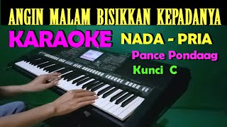 Download lagu KAU DAN AKU MENYATU - Pance Pondaag | KARAOKE Nada  Pria mp3