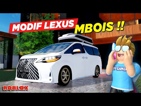 MODIFIKASI MOBIL MEWAH TERMAHAL !! MIRIP ALPHARD MBOIS DI CDID - Roblox Indonesia
