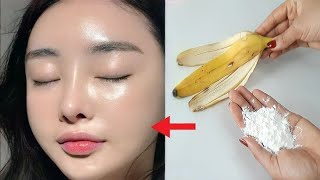 Banana Peel and Cornstarch Mask will Make you 16 Year old girl | Anti Aging Banana Peel Cream