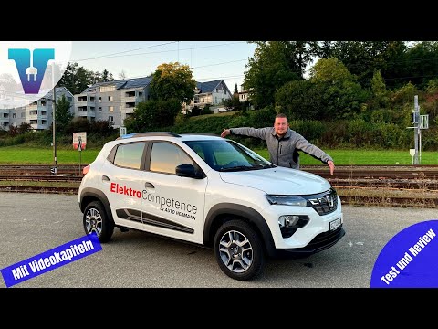 Dacia Spring Electric Comfort Plus -  Der grosse Test und Review [Deutsch 4K] | Vision E Drive #129