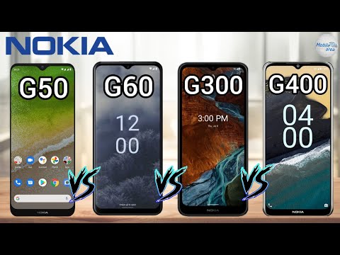 Nokia G400 VS Nokia G300 VS Nokia G60  VS Nokia G50 Full Comparison