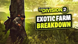 The Division 2: New Exotic Farm EXPLAINED - DZ Exotic Cache Guide