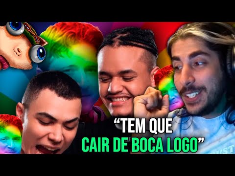 REAGINDO AO BRONZIOCRE: CBLOL DA ZUEIRA RODADA 10 | React