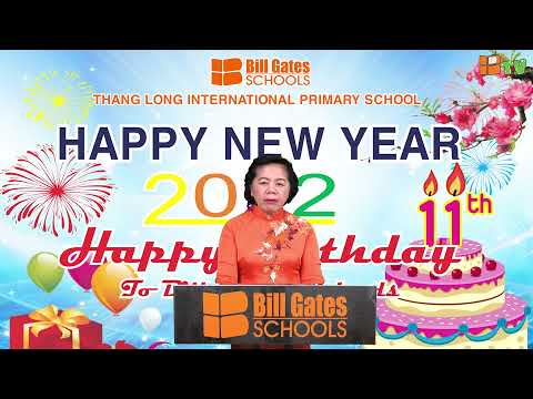 Trường Tiểu học Quốc tế Thăng Long tổ chức sinh nhật Trường và Chào năm mới 2022