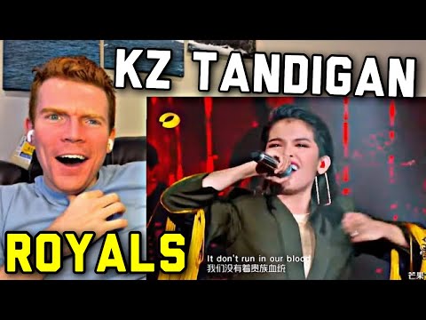 First Time Hearing KZ TANDINGAN "Royals" Reaction