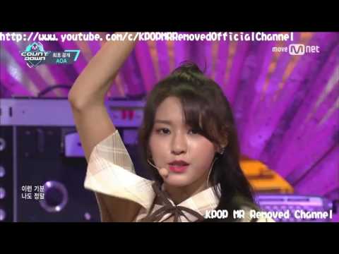 [MR Removed 170105 AOA - Excuse Me (Comeback Stage   M COUNTDOWN)