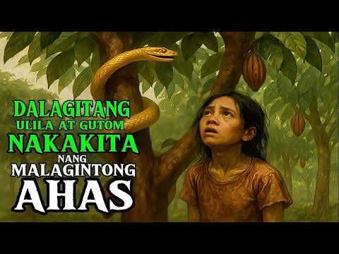 DALAGITANG ULILA AT GUTOM NAKAKITA NG MALAGINTONG AHAS NA NAGSASALITA | True Story