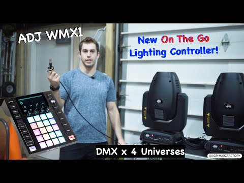 Easy to Use Lighting Controller for Movers, Uplights and More! ADJ WMX1