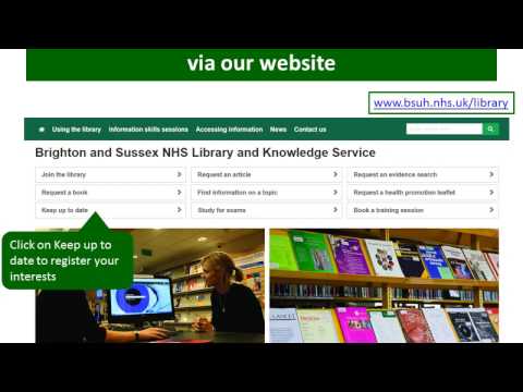A video introduction to KnowledgeShare – Library Matters