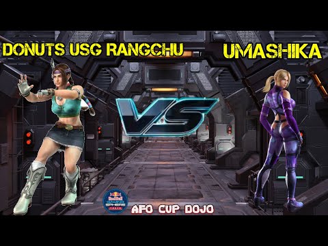 AFO Cup Japan Tekken Dojo DONUTS USG Rangchu (Julia) vs Umashika (Nina)