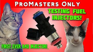Testing Fuel Injectors Pentastar 3.6 Chrysler Ram Jeep Dodge Fix P0201 P0202 P0203 P0204 P0205 P0206