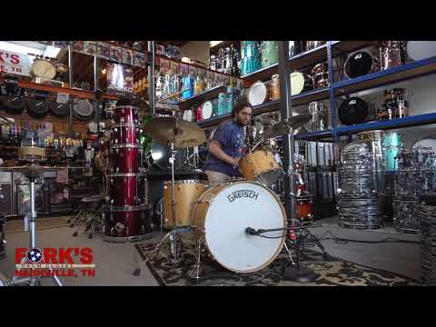 Gretsch Broadkaster 3pc Drum Kit - "Satin Natural"