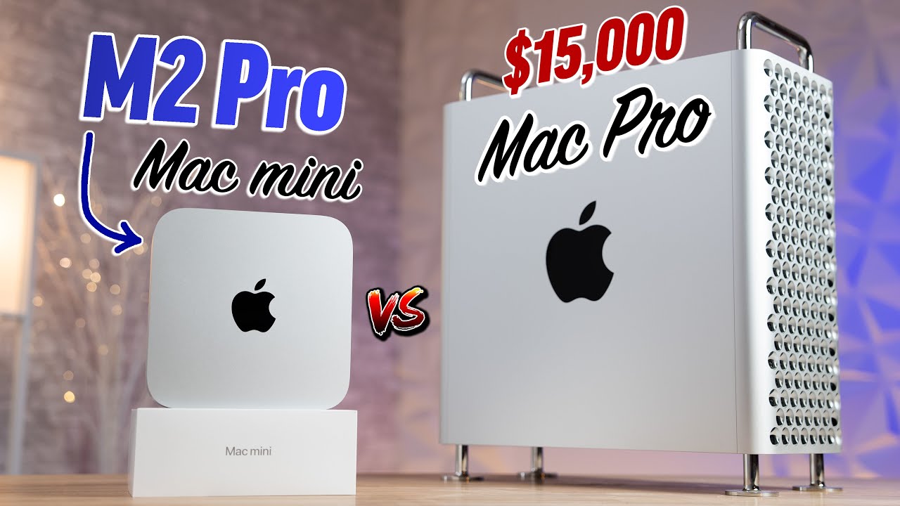 My $15K Mac Pro is now Worthless.. (How much faster is M2 Pro?) - YouTube